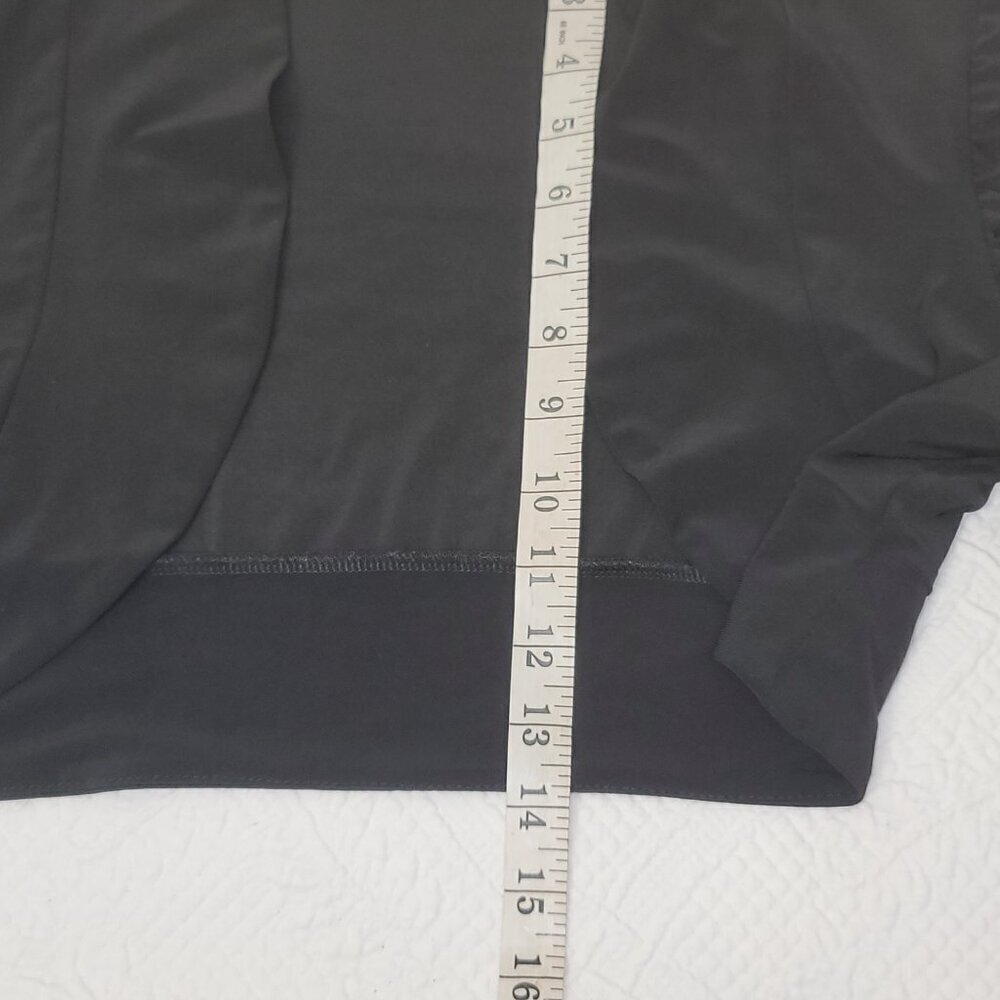 738. Blu Sage Shrug Top Black Sz XL - Picture 5 of 9